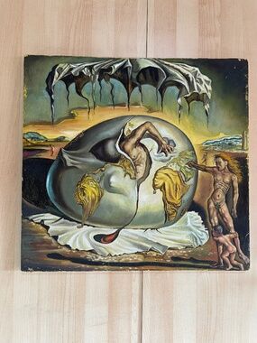 Geopoliticus Child Watching the Birth of the New Man Dali